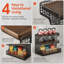 3 Tier Kitchen Spice Rack , Countertop Organizer Shelf