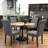 Agastya 18.7" H Tufted Linen/PU Leather Upholstered Parsons Chair-668843678