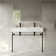 Claire 48" Double Basin Console Sink With Legs