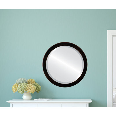 Miroir d’appoint ronde encadrée Azalaya
