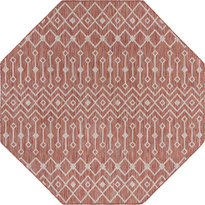 Tapis d'extérieur Preen couleur rouille
