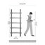 Bibliothèque en bois massif Urbana-1729491457