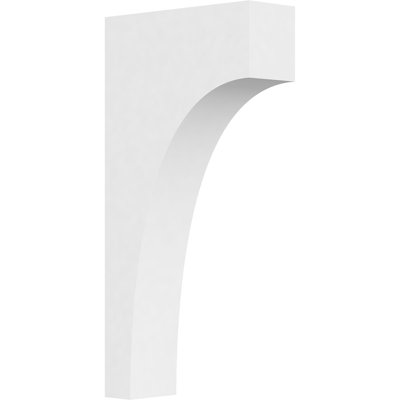 3"W x 10"D x 20"H Standard Stockport Architectural Grade PVC Corbel