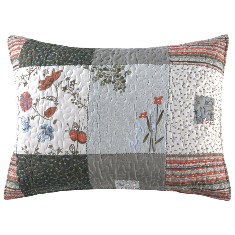 Sedona Patchwork Print King sham