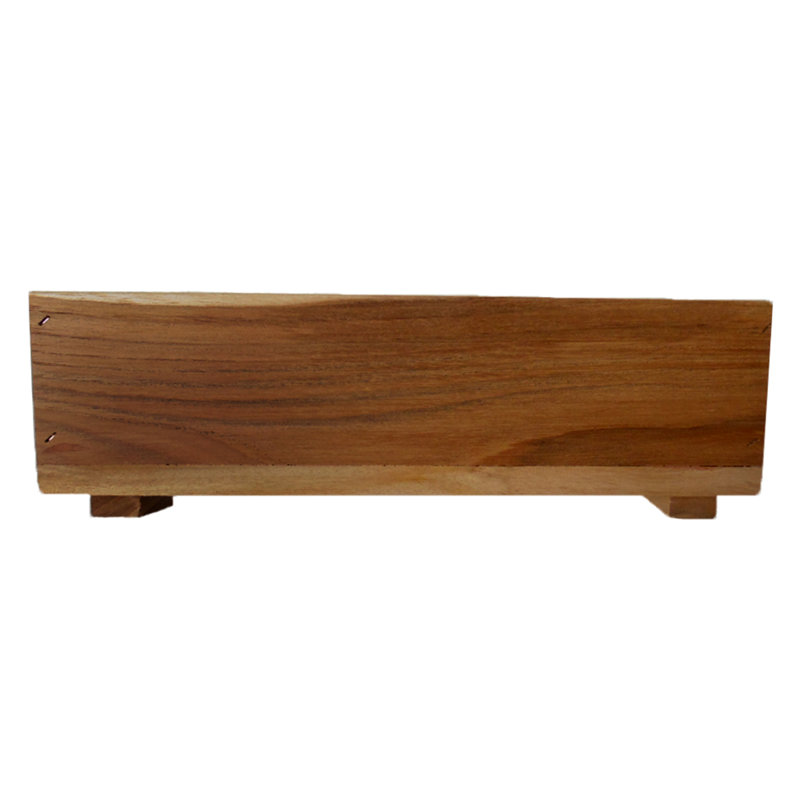 Boîte à fleurs en bois Oubre, H 4 po x l 19 po x P 4 po