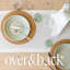 over&back Washed 100% Linen Table Runner - Machine Washable-101293215-101293216