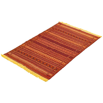Wool Striped Indoor Rug