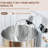 HOMCOM 6 Speed 169ml Countertop Blender-109367398
