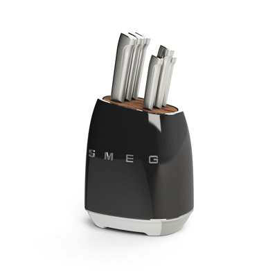 SMEG 7 Piece Knife Block Set
