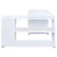 Bureau d'ordinateur en L à 3 tiroirs Tona White Driftwood-364044260
