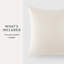 Coussin décoratif en coton délavé et délavé-105318342