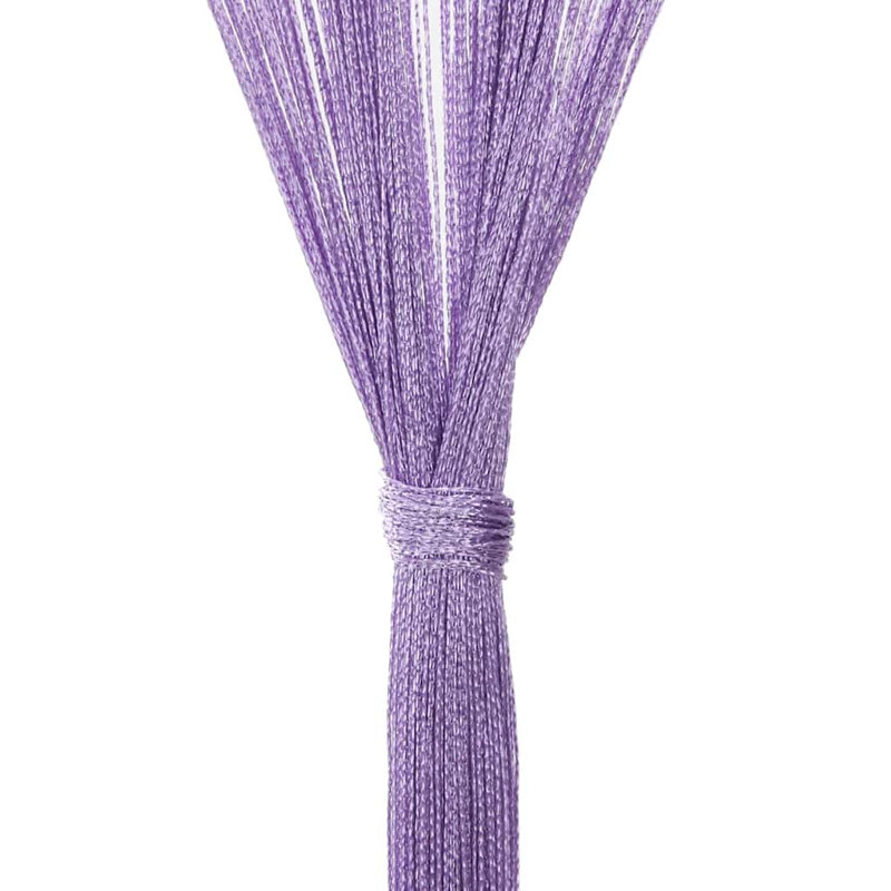 Back Bay Sheer Curtain Pair, Purple, 355.6cm Width x 635cm Drop