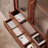 Japanese style all solid wood bookcase