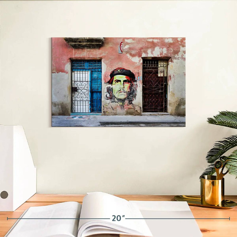 Murale Lilie Che Guevara, H 8 po x l 12 po