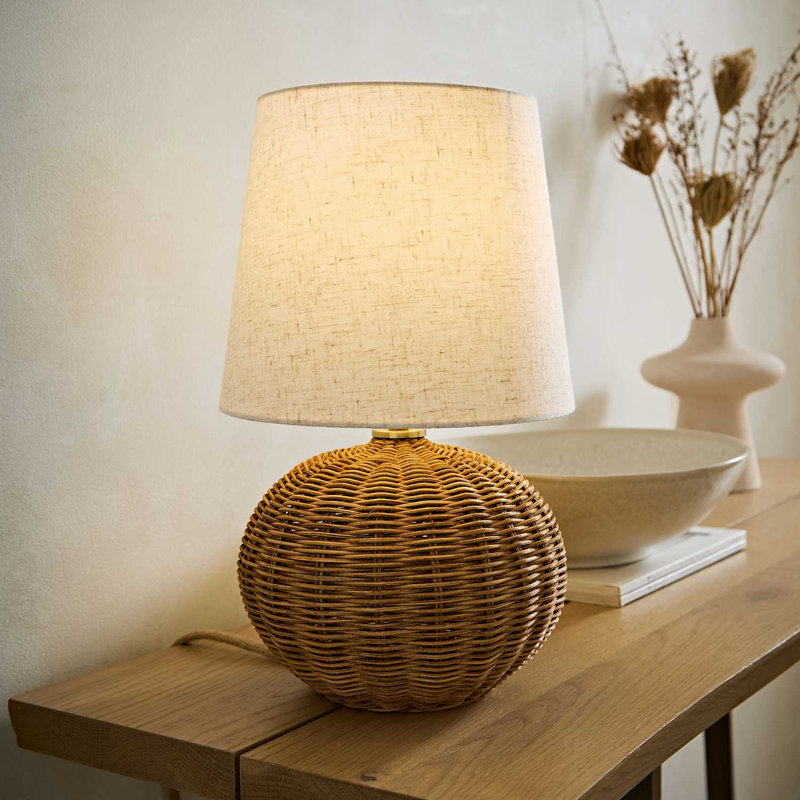 Helfand Wicker Table Lamp