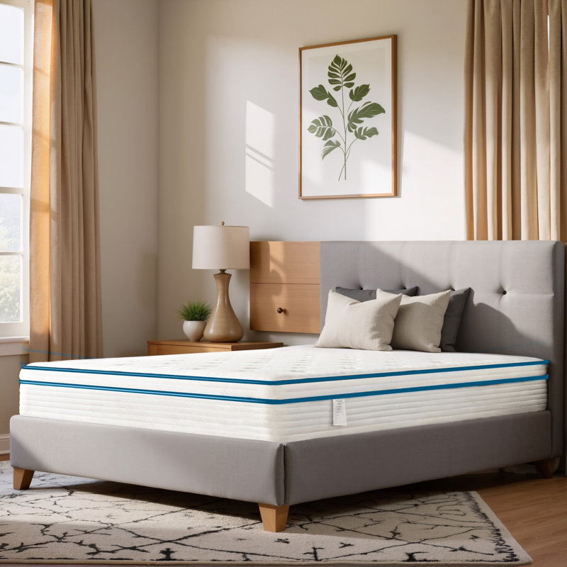 Extra Large Double Mattress in a Box | 26cm Thick Medium Firm with Pocket Springs | Rolled for Easy Setup | 1.35/1.5/1.8m Large Sizes | Shipped from UK