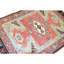Hand Knotted Wool Area Rug in Red