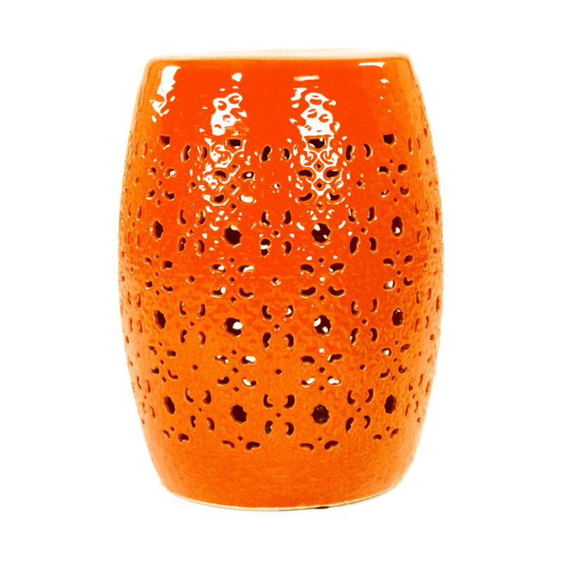 Kisner Ceramic Accent Stool