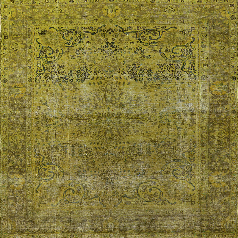 Tapis vert Perrie, Carré 6 pi