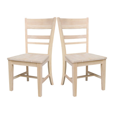 18'' H Solid Wood Side Chair