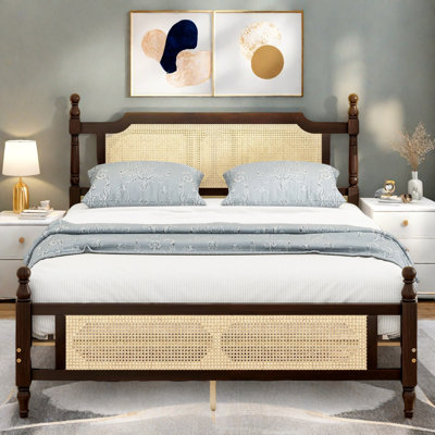 Headboard Bed with Expansive Underbed Storage