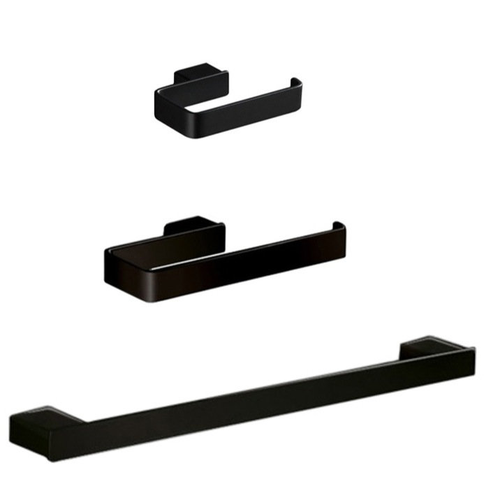 Leverette 3 - Piece Bathroom Hardware Set