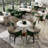 Combinaison de table basse moderne et simple