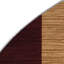 Tapis intérieur / extérieur brun HorizontalStripes-2105535346