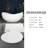x Soaking Plastic / Acrylic Bathtub
