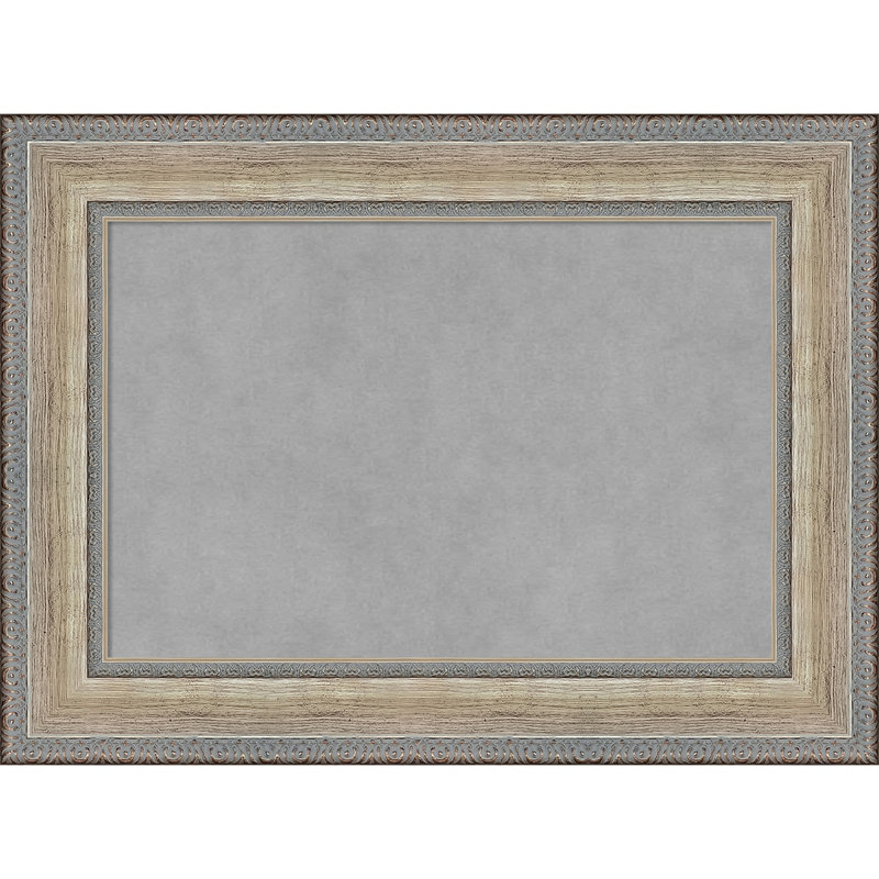 Tableau magnétique magnétique en métal, 17" H x 23" W