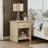 Tevrat 19.3" W 1-Drawer Manufactured Wood Rectangular Nightstand -1266235822