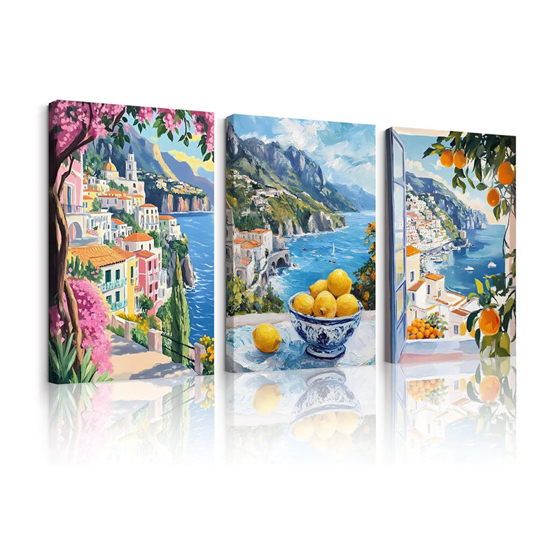 3 Piece Wrapped Canvas Print