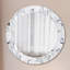 Huldar Glass Flat Wall Mirror
