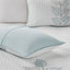 Ensemble de courtepointe brodée 6 pièces avec coussins décoratifs bleu grand / grand-117515473-117515476