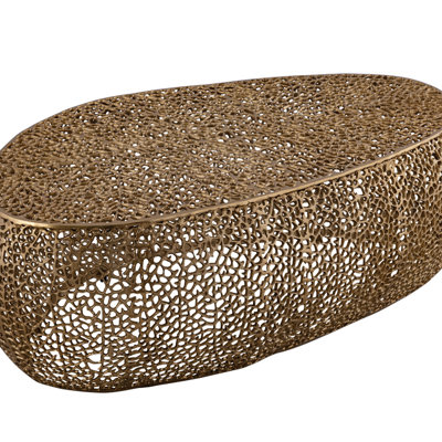 Table basse ovale, moderne et contemporaine