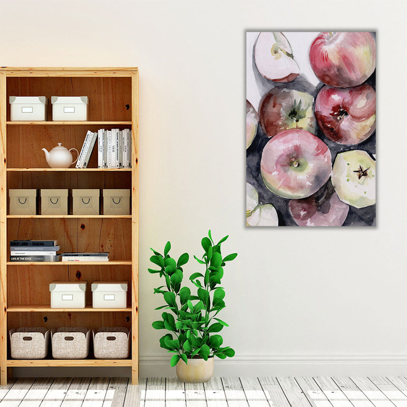 Fruit Slices I - reproduction d'art sur toile, H 36 po x l 24 po