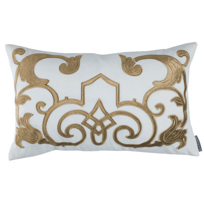 Mozart Linen Lumbar Pillow Cover & Insert