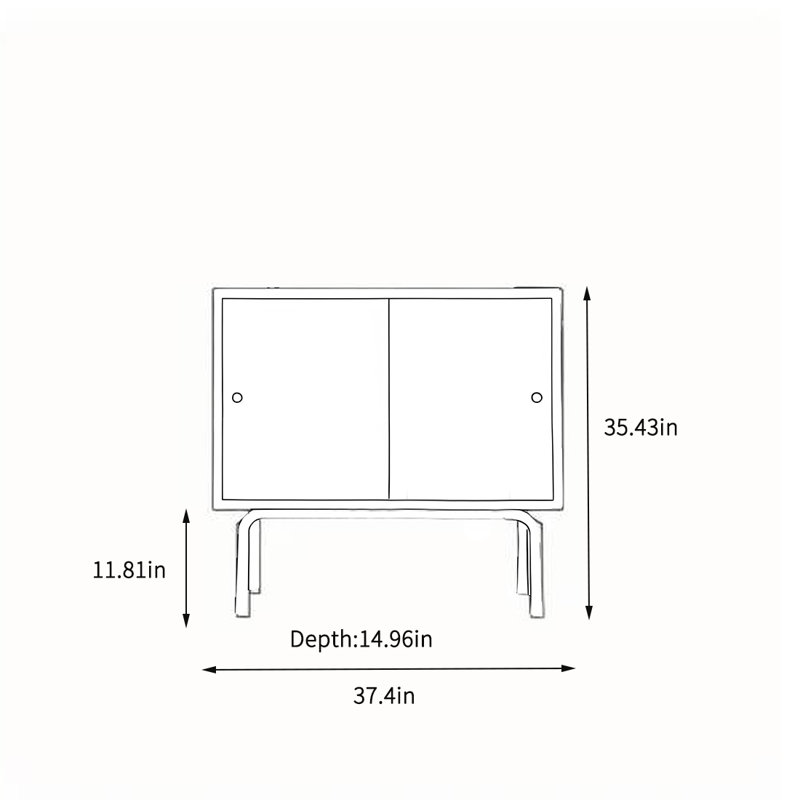 Small-sized storage cabinet