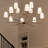 12 - Light Steel Dimmable Tiered Chandelier-1937749206