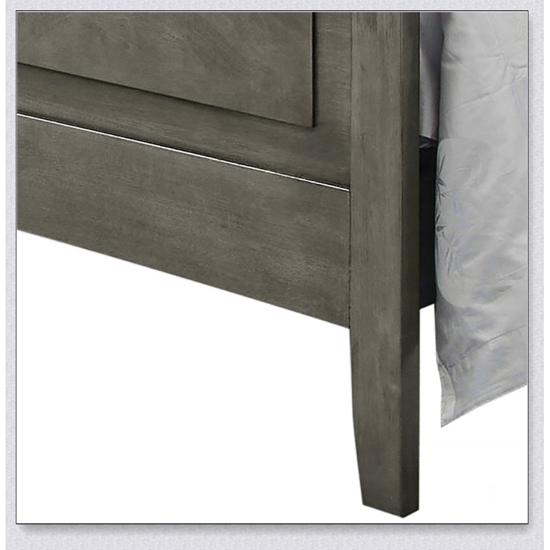 Versatile Casual Full Bed In Gray