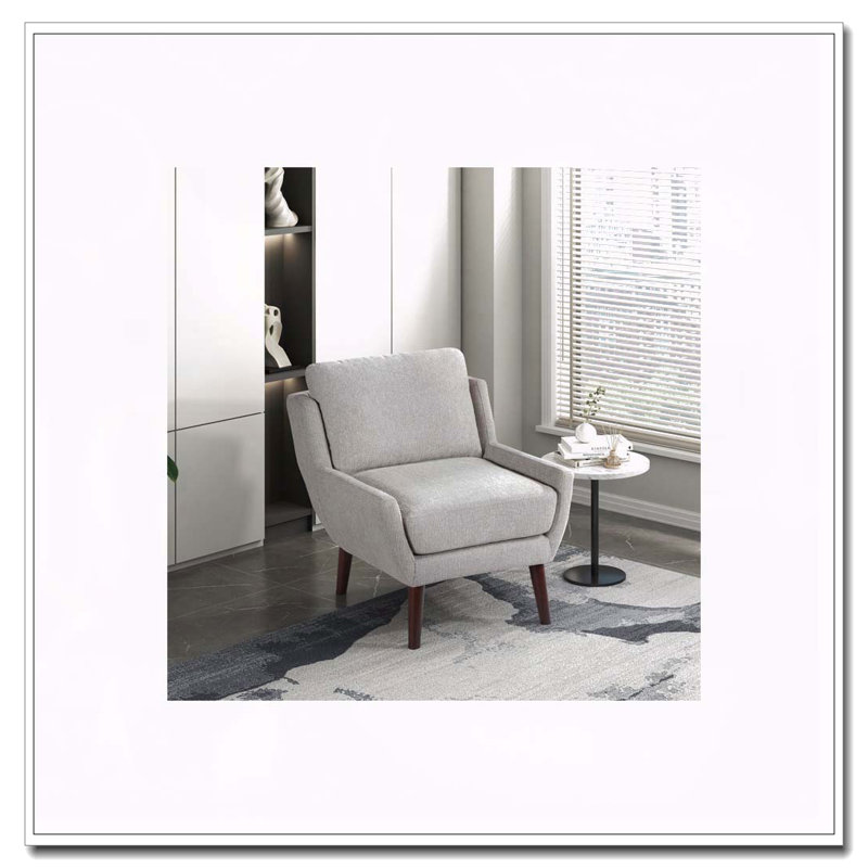 Mobilier de salle à manger en chenille 1pc gris, Gris