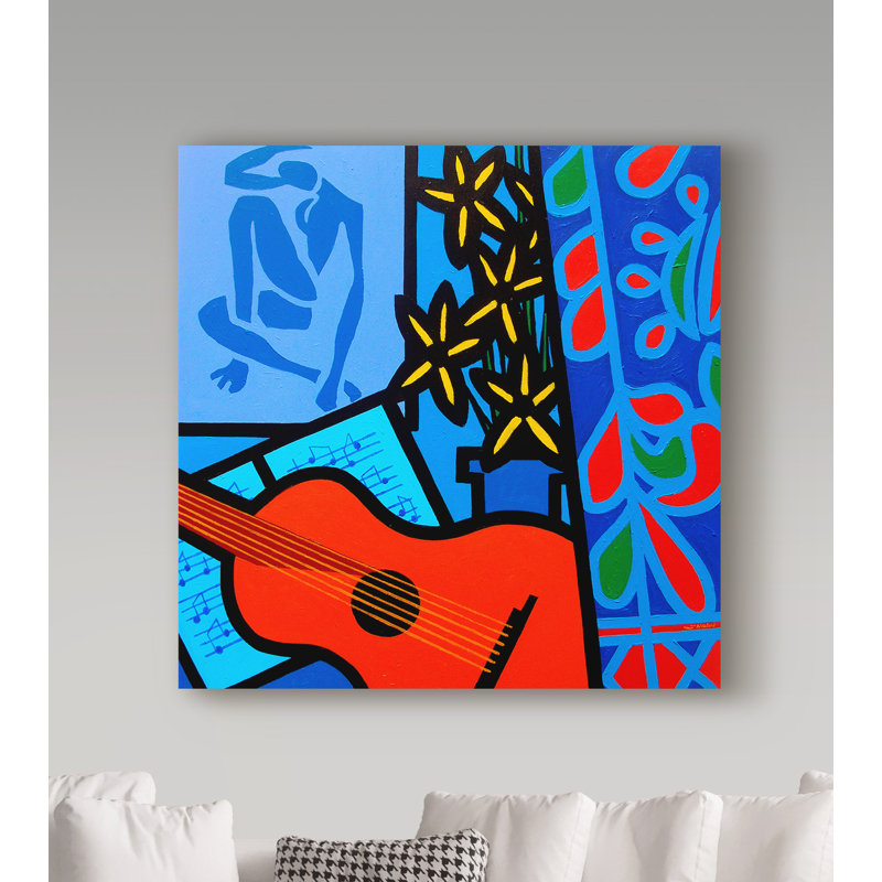 «Still Life with Matisse 2», impression sur toile tendue, H 14 po x l 14 po x P 2 po