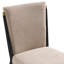 Chaise rembourrée sans accoudoirs moderne en fer Blondell-1651206050