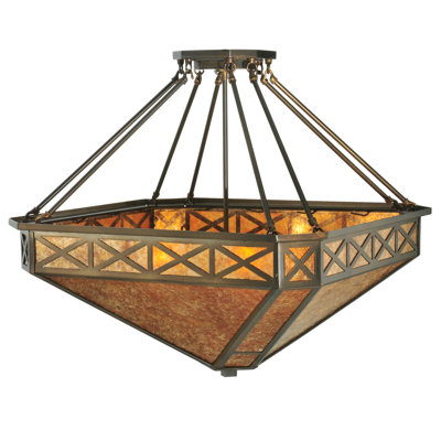 Luminaire suspendu pour cuve simple 4 lumières Diamond Mission