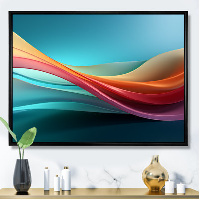 «Rainbow Colors Symphony III», reproduction d'art sur toile