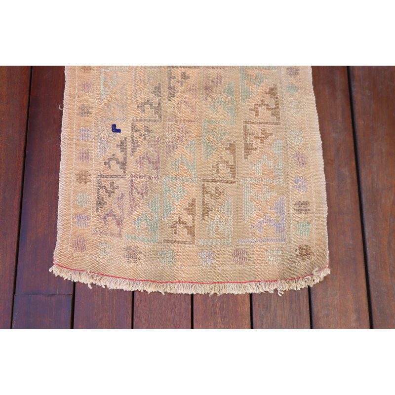 Authentic Handwoven Turkish Wool Rug for Classic and Stylish Living Room or Bedroom Decor