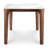 Modern Rectangular Walnut & Ceramic Dining Table / 6.6ft