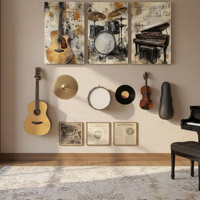 3 Piece Wrapped Canvas Print