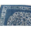 Tapis bleu unique de 9 pi 7 po x 13 pi