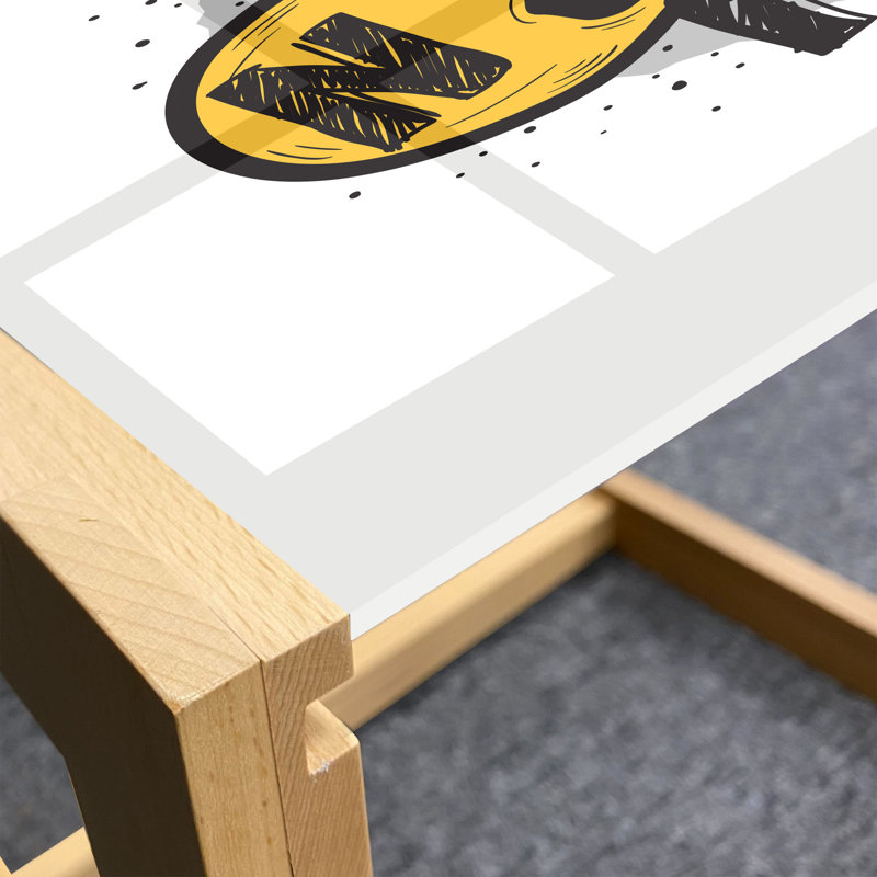 Irlan Sled Coffee Table, 62cm H x 46cm W x 40cm D